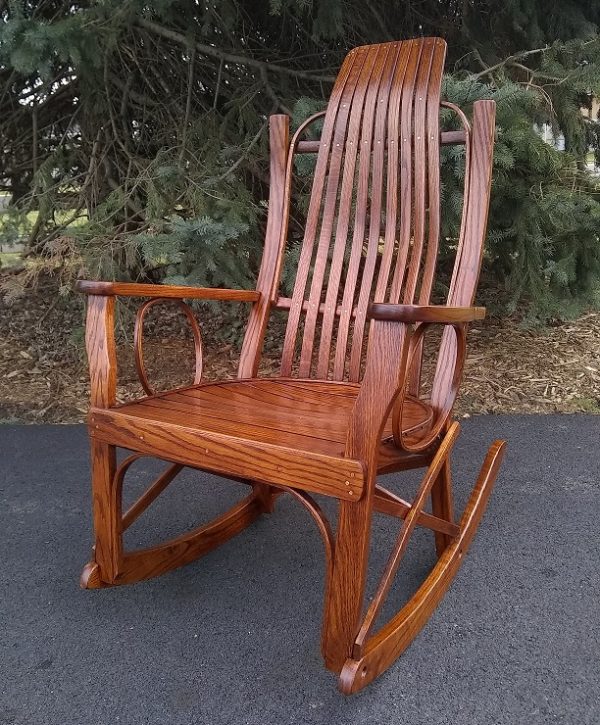 Amish Made Oak Rocking Chair