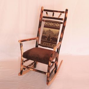 High back Hickory Rocker