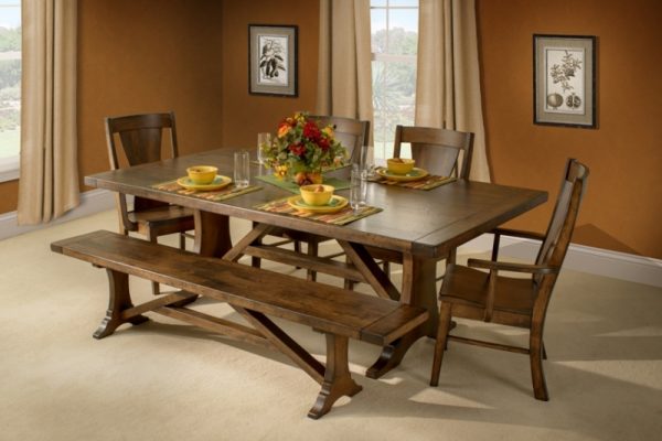 42'' x 72'' solid top Westin Table