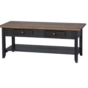 Coffee Table with drawers and shelf