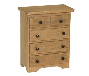 Poplar Doll Chest of Drawers