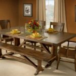 Amish built dining room table set