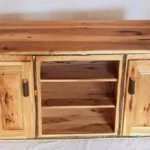 handmade amish wooden cabinet from Carriage House Furnishings