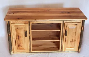 handmade amish wooden cabinet from Carriage House Furnishings
